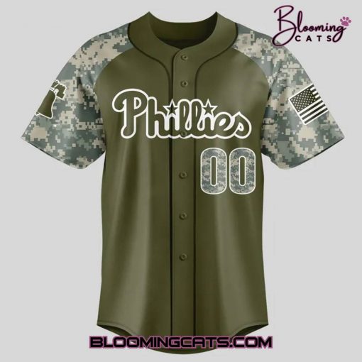 Philadelphia Phillies x 2025 Salute to Service Night Jersey