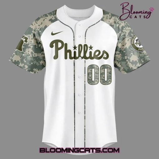 Philadelphia Phillies x 2025 Salute to Service Night Jersey