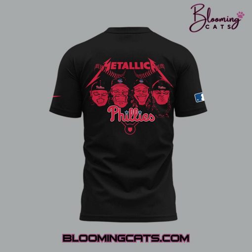 Philadelphia Phillies x Metallica 2025 T-shirt