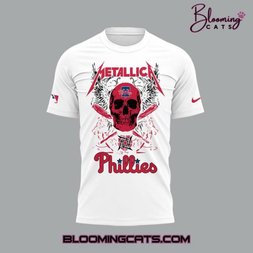 Philadelphia Phillies x Metallica 2025 T-shirt
