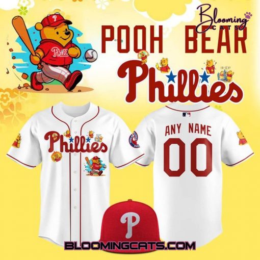 Philadelphia Phillies x Pooh Bear Limited Edition Jersey