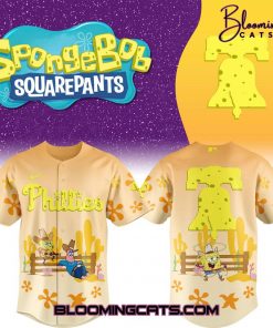 Philadelphia Phillies x SpongeBob SquarePants 2025 Jersey