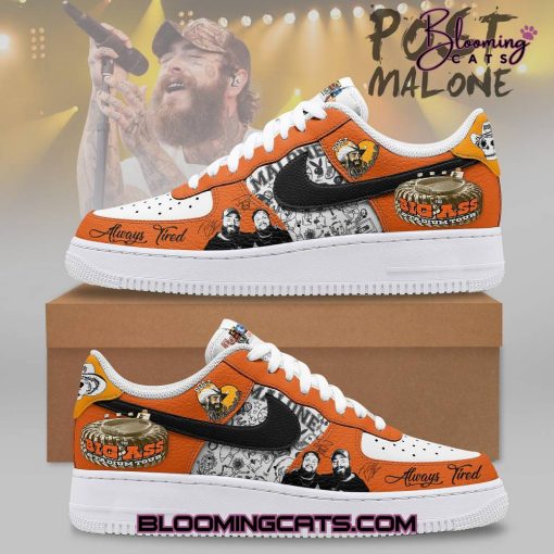 Post Malone “If Y’all Weren’t Here, I’d Be Crying” Tour Air Force 1 Sneaker