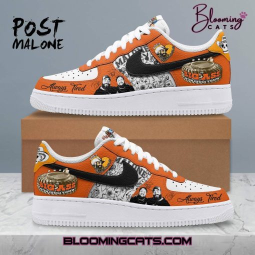 Post Malone “If Y’all Weren’t Here, I’d Be Crying” Tour Air Force 1 Sneaker