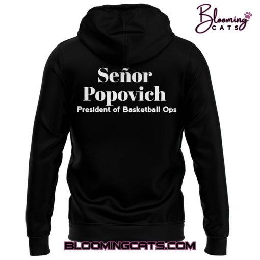 San Antonio Spurs “I’M NO LONGER COACH. I’M EL JEFE!” Hoodie