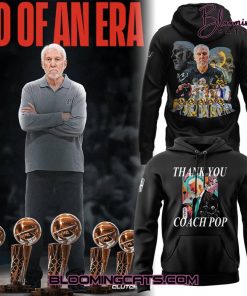 San Antonio Spurs Thank you Gregg Popovich 2025 Hoodie