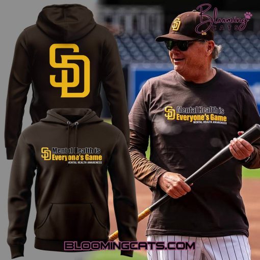 San Diego Padres “Mental Health is Everyone’s Game” Hoodie