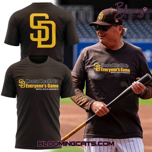 San Diego Padres “Mental Health is Everyone’s Game” Shirt