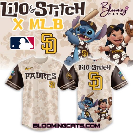 San Diego Padres x Lilo & Stitch 2025 Baseball Jersey