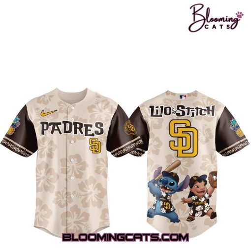San Diego Padres x Lilo & Stitch 2025 Baseball Jersey