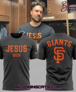 San Francisco Giants x Jesus Won 2025 T-shirt