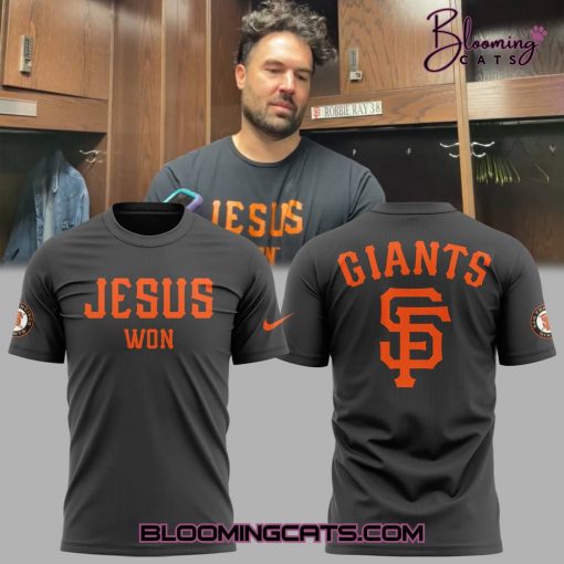 San Francisco Giants x Jesus Won 2025 T-shirt
