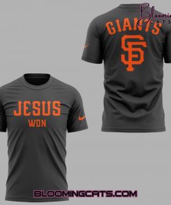 San Francisco Giants x Jesus Won 2025 T-shirt
