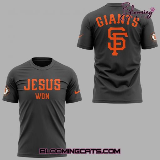 San Francisco Giants x Jesus Won 2025 T-shirt