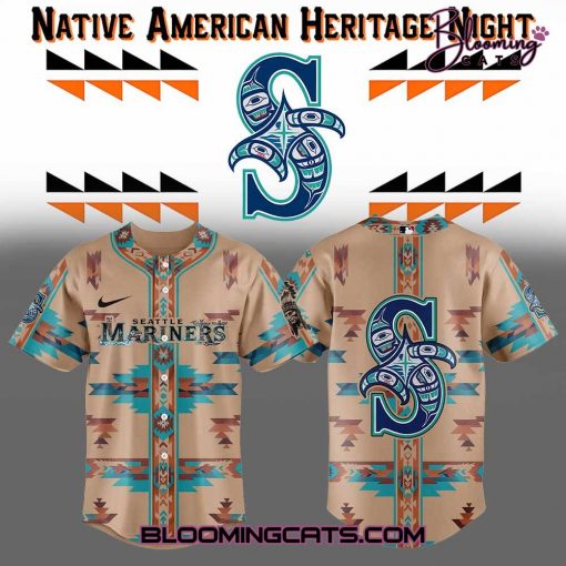 Seattle Mariners Native American Heritage Jersey