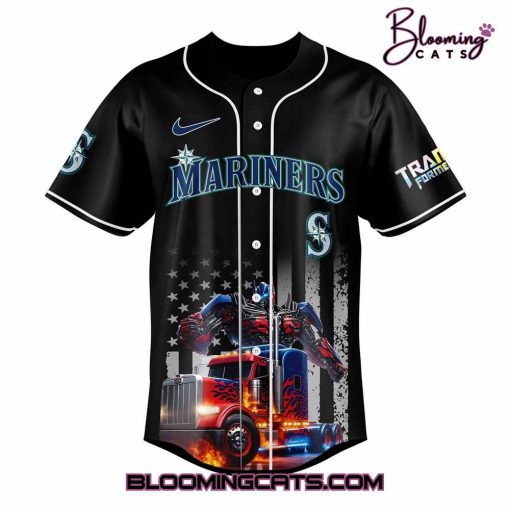 Seattle Mariners Transformers Optimus Prime Jersey