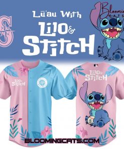 Seattle Mariners x Lilo & Stitch Night Limited Edition Jersey