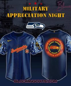 Seattle Seahawks x Marines Military Appreciation Night Jersey