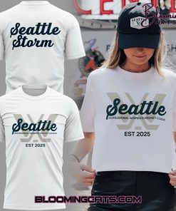 Seattle Storm Special Edition 2025 White T-shirt