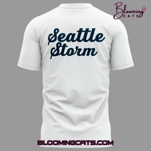 Seattle Storm Special Edition 2025 White T-shirt