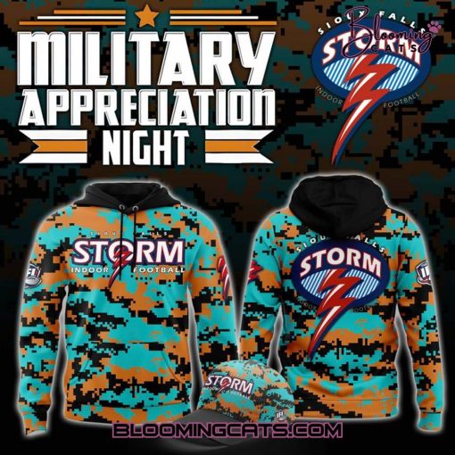 Sioux Falls Storm Military Nights Limited Edition Hoodie