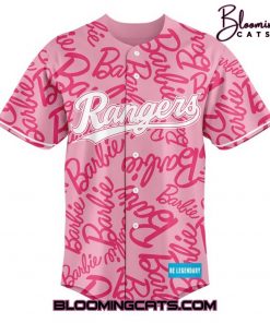 Texas Rangers x Barbie Night Game Custom Jersey