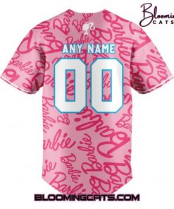 Texas Rangers x Barbie Night Game Custom Jersey