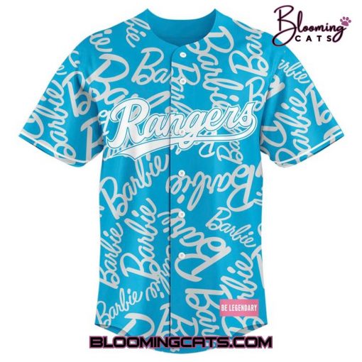 Texas Rangers x Barbie Night Game Custom Jersey