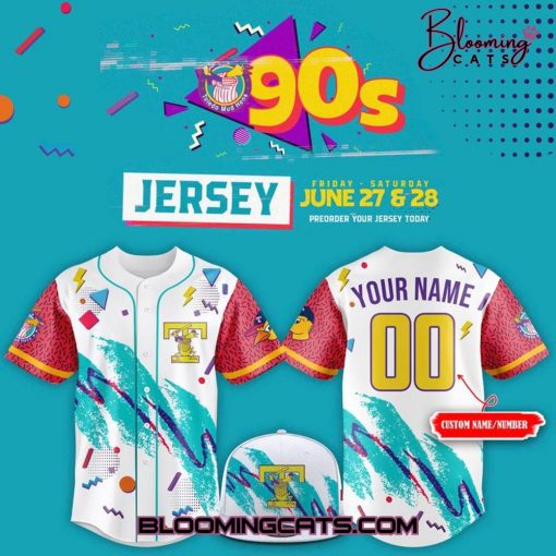 The Toledo Mud Hen 90s Baseball Jersey