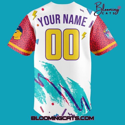 The Toledo Mud Hen 90s Baseball Jersey