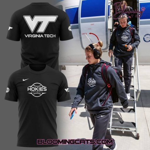 Virginia Tech Hokies Special New Black And White T-shirt