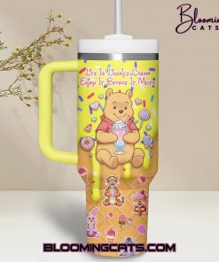 Winnie the Pooh hello SUMMER Stanley Tumbler