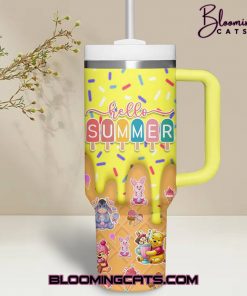 Winnie the Pooh hello SUMMER Stanley Tumbler