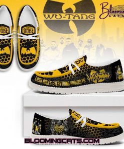 Wu-Tang Clan “CASH RULES EVERYTHING AROUND ME” Hey Dude Shoes
