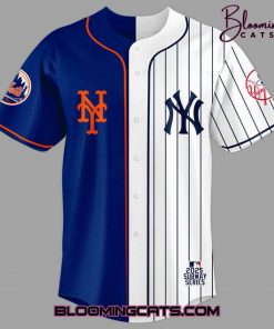 Yankees x Mets MLB 2025 Subway Series Custom Jersey