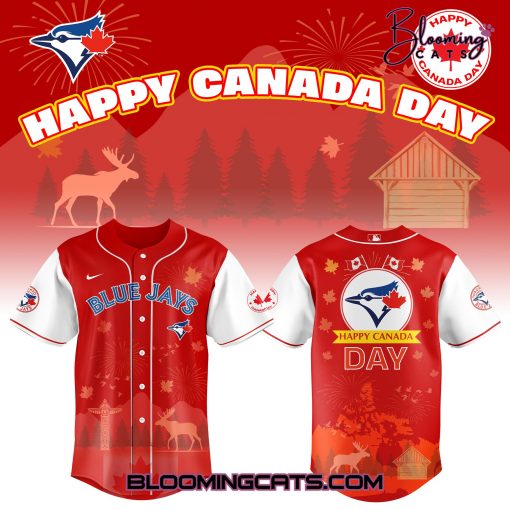 Toronto Blue Jays x Happy Canada Day 2025 Limited Edition Jersey