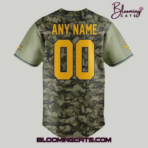 West Virginia Mountaineers 2025 Special Edition Custom Name Baseball Jerseys