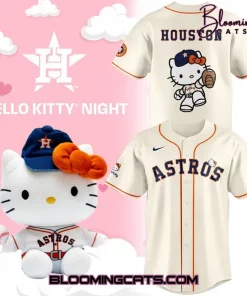 Houston Astros Hello Kitty Night 2025 Special Edition Jersey