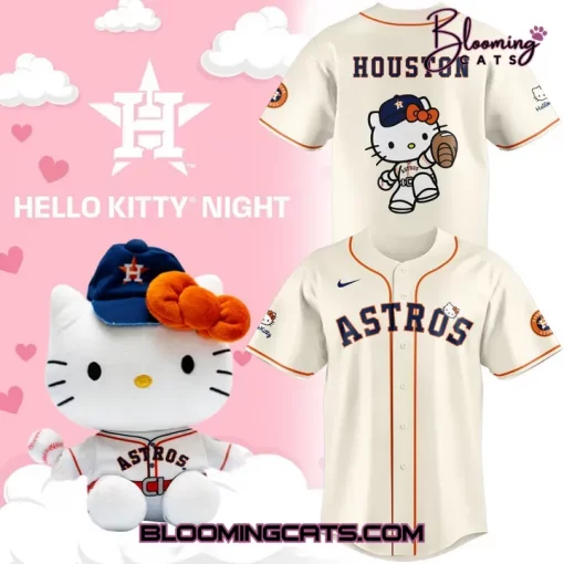 Houston Astros Hello Kitty Night 2025 Special Edition Jersey