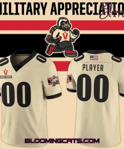 Vegas Knight Hawks x Military Night 2025 Football Jersey