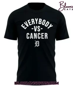 Detroit Tigers Strike Out Cancer T-shirt