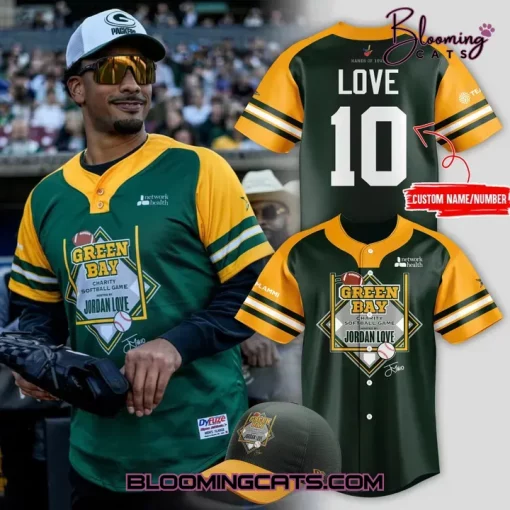Green Bay Packers x Jordan Love 2025 Custom Jersey