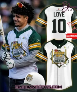 Green Bay Packers x Jordan Love 2025 Custom White Jersey