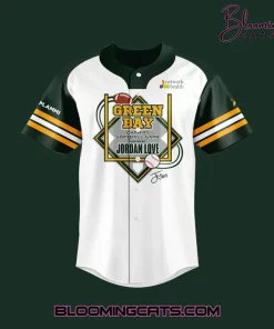 Green Bay Packers x Jordan Love 2025 Custom White Jersey