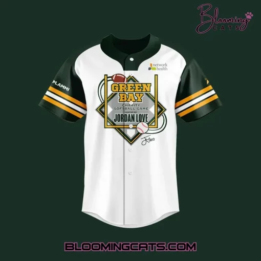Green Bay Packers x Jordan Love 2025 Custom White Jersey