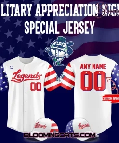 Lexington Legends x Military 2025 Baseball Jersey