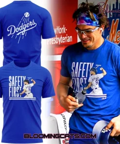 Los Angeles Dodgers Safety First Special Edition T-shirt