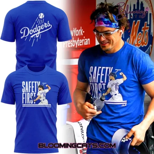 Los Angeles Dodgers Safety First Special Edition T-shirt
