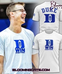 Duke Blue Devils x Coach Jon Scheyer Win Everything T-shirt