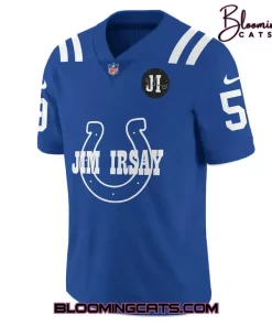Indianapolis Colts x Jim Irsay Blue Heart Football Jersey